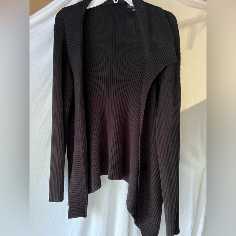 Women’s Black open front Cardigan sweater